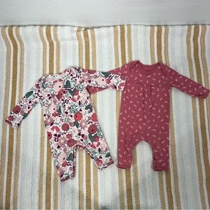 Carter's Just One You®️ Baby‎ Girls' Floral Jumpsuit  Size  Newborn